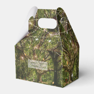 Sweet 16 Enchanted Forest Fairies Bunny Stars Favor Box