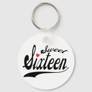 Sweet 16 keychain