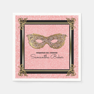 Sweet 16 Masquerade Birthday Party Sweet Sixteen Napkin
