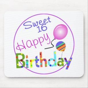 Sweet 16 mouse pad