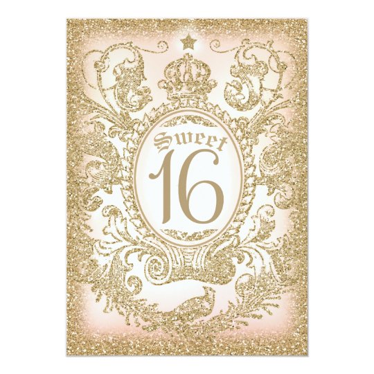 Sweet 16 Once Upon a Time Princess Invitation