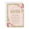 Sweet 16 Party - Blush Pink Gold Glitters Floral