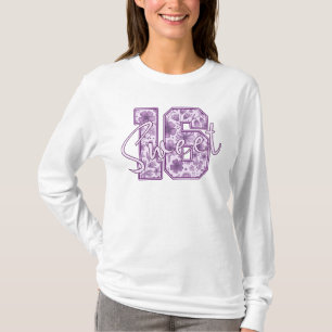 Sweet 16 Purple Lavender Floral 16th Birthday Gift T-Shirt
