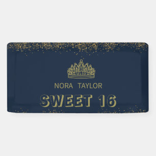 "Sweet 16 Soirée: Glam, Glitz, and Good Times! Banner