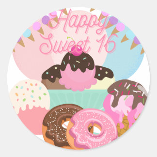 Sweet 16 stickers