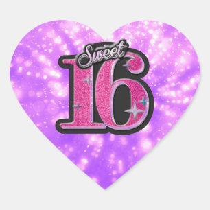 Sweet 16 Stickers