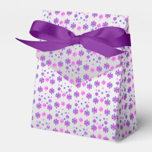 Sweet 16 Winter Snowflake Birthday Favor Box