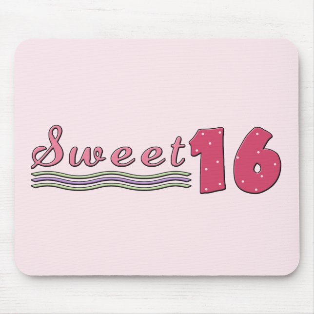 Sweet 16Mousepad Mouse Pad (Front)
