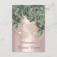 Sweet 16th Birthday Party BRIDAL Shower Rose Heart