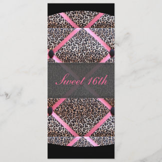 Sweet 16th Bookmark Invitation