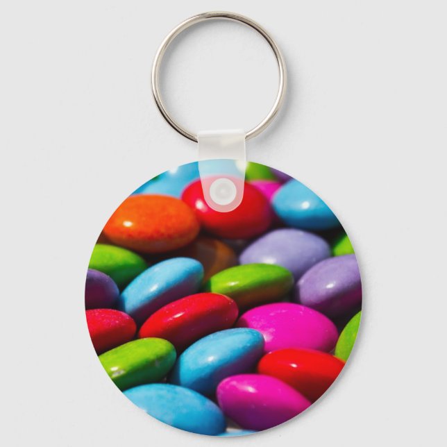 Sweet abstract keychain (Front)