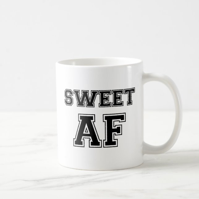 SWEET AF COFFEE MUG (Right)