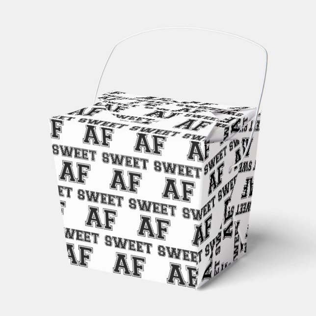 SWEET AF FAVOR BOX (Front Side)