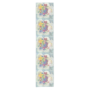 Sweet Afternoon: A Dreamy Floral  Short Table Runner