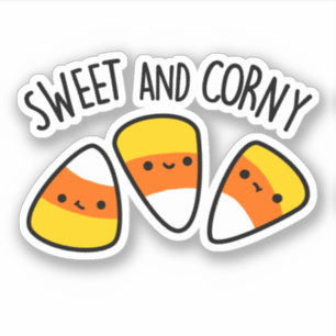 Sweet And Corny Funny Corn Kernels Pun 