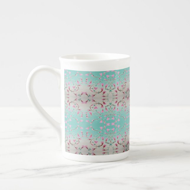 Sweet and Dainty Bone China Mug (Left)