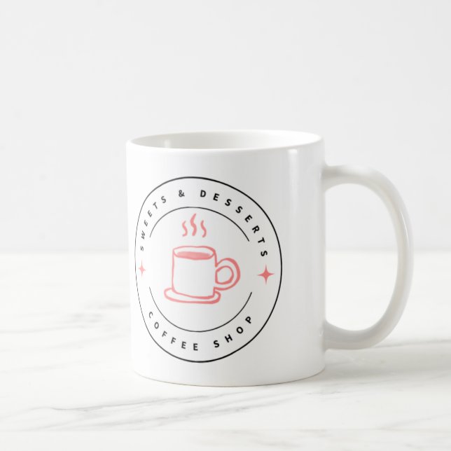 Sweet And Dessert Mug Logo (Right)
