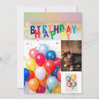 Sweet and fun birthday card – Happy Bi