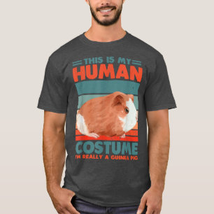 Sweet And Funny Guinea Pig Cute Pet Love 5376 T-Shirt