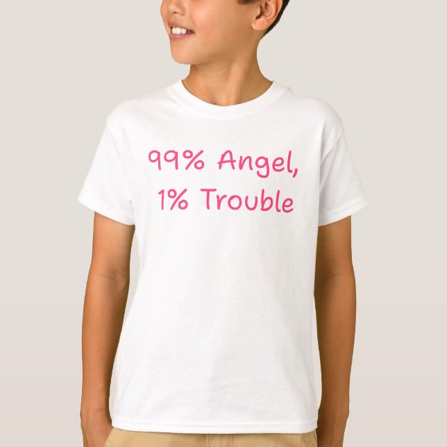 Sweet and Sassy Angel Children Shirt (Front)