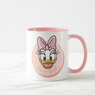 Sweet and Sunny Daisy Duck Portrait Mug