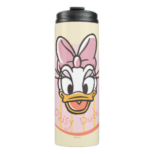 Sweet and Sunny Daisy Duck Portrait Thermal Tumbler