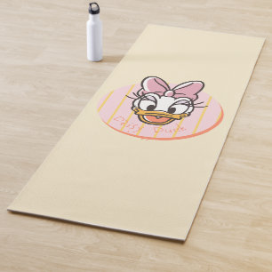 Sweet and Sunny Daisy Duck Portrait Yoga Mat