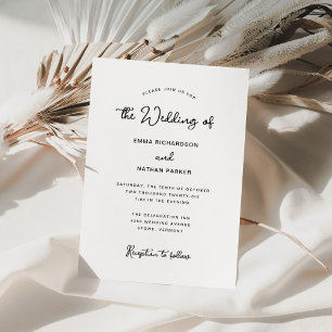 Sweet and Whimsical the Wedding of Invitation