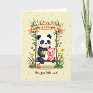 Sweet Animal Mothers Day Card