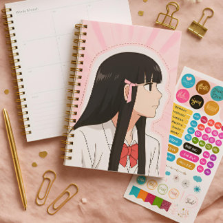 Sweet Anime Girl Planificateur esthétique