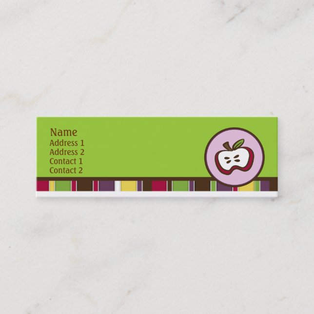 Sweet Apple Profile Card (Front)