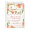 Sweet as a Peach Birthday Invitation