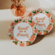 Sweet as a Peach Birthday Paper Plates