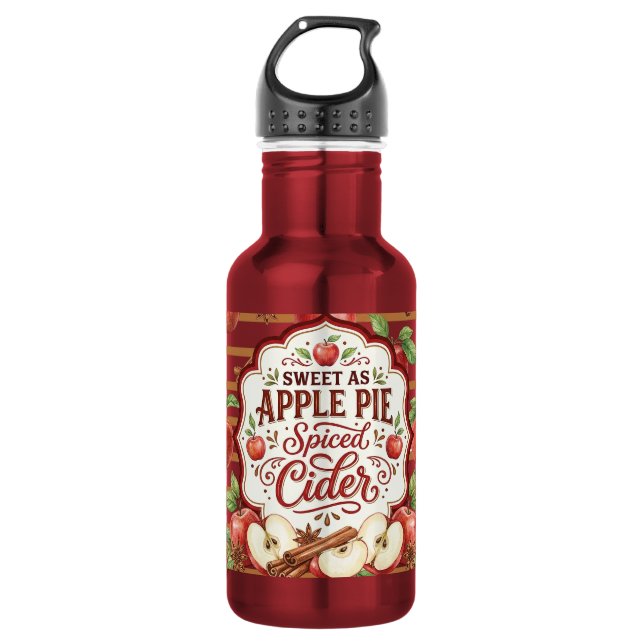 Sweet as Apple Pie 532 Ml Water Bottle (Front)
