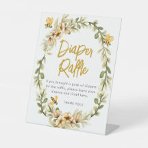 Sweet As Can Bee Baby Diaper Raffle