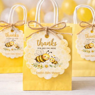 Sweet as can Bee Baby Shower Favour Tags