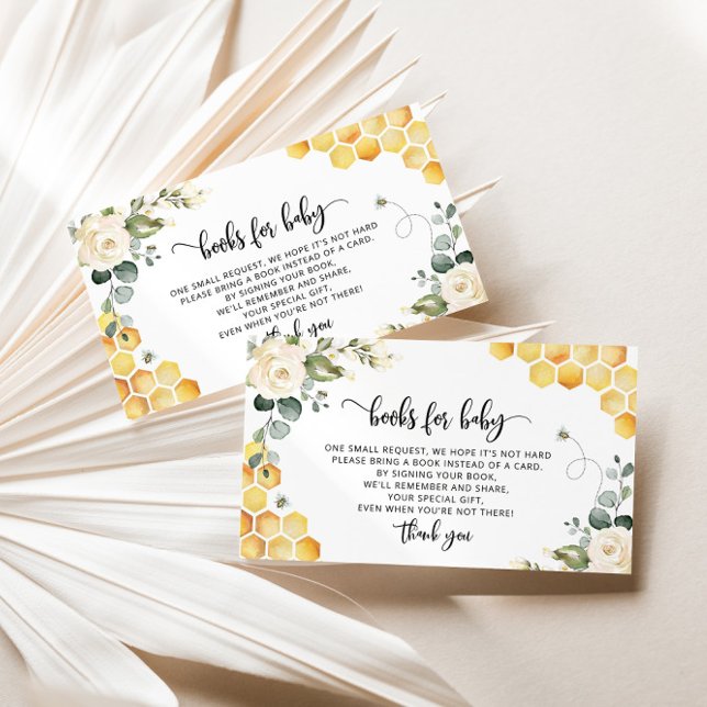 Sweet as can bee books for baby ticket enclosure card (Creator Uploaded)