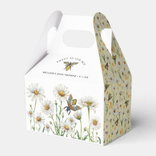 Sweet As Can Bee Bumblebee Baby Shower Favor Box