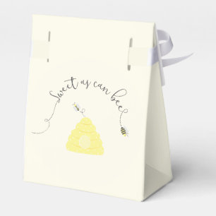 Sweet as can bee favour bag favor box