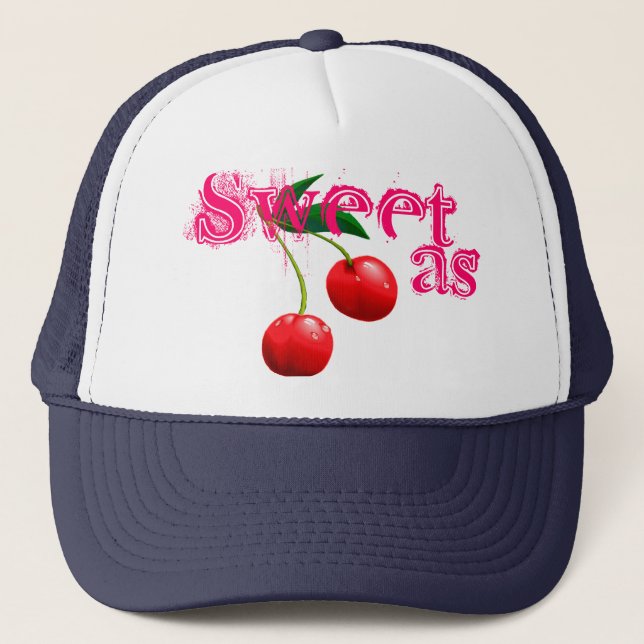 Sweet As Cherry Trucker Hat (Front)