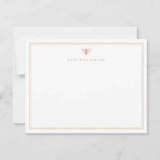 Sweet as Honey Baby Stationery