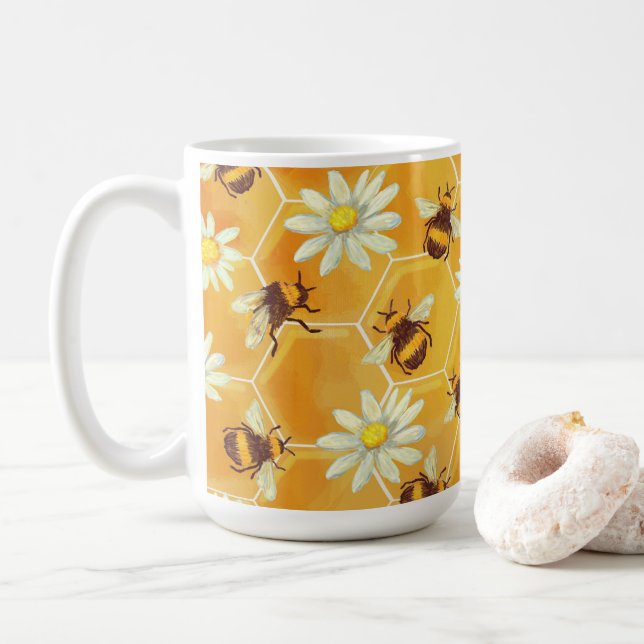 Sweet as Honey Coffee Mug (With Donut)