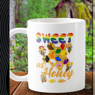 Sweet as Honey Pride Tee - LGBTQ+ Pride Month Coffee Mug