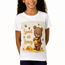 Sweet as Honey T-Shirt pour filles