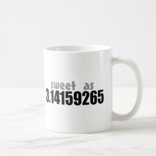 Sweet as Pi Coffee Mug