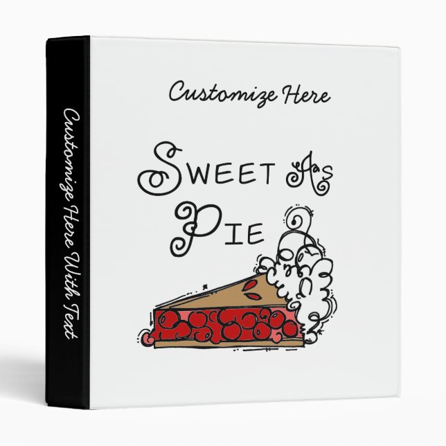 Sweet as Pie Binder (Front/Spine)