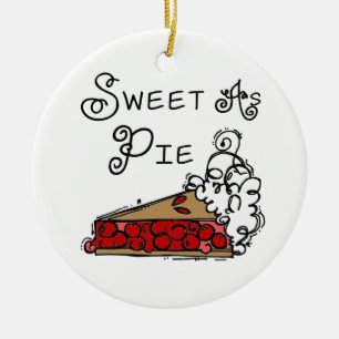 Sweet as Pie Ceramic Ornament