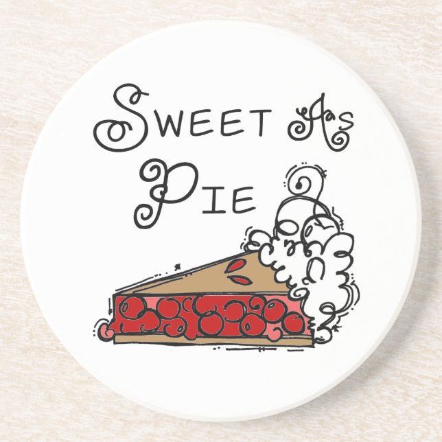 Sweet as Pie Coaster (Front)