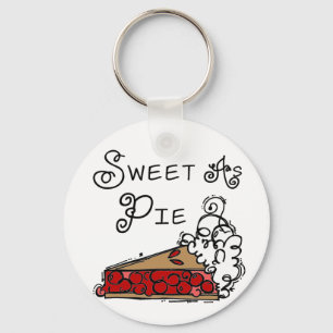 Sweet as Pie Keychain