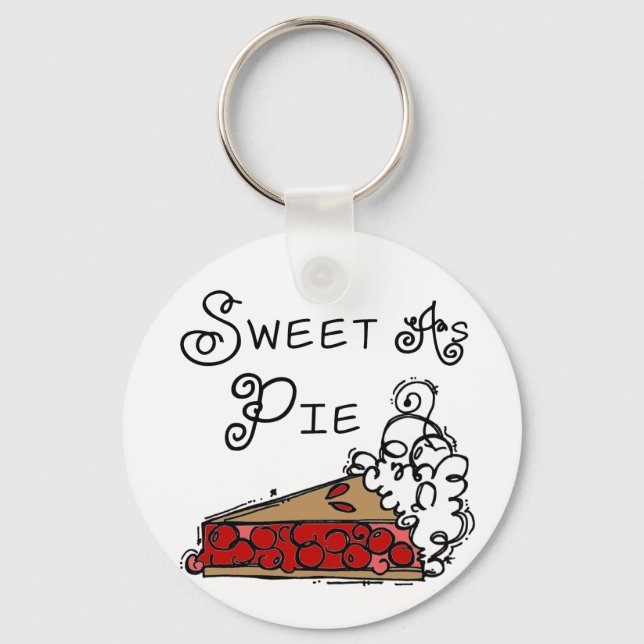 Sweet as Pie Keychain (Front)